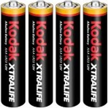 Kodak XTRALIFE AAA-Alkalibatterie / 4 Stück / Blister