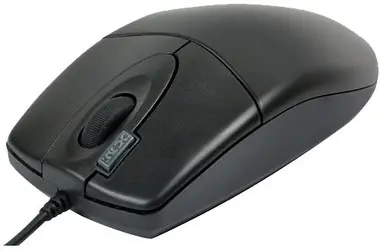 A4Tech OP-620D / Maus / 2 Klick / 1 Rad / 3 Tasten / USB / schwarz