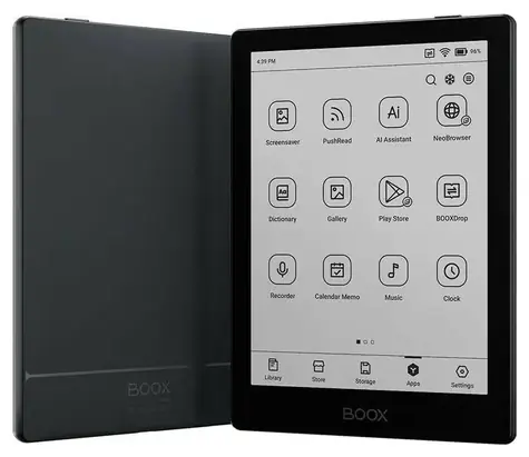 Onyx BOOX GO 6 schwarz / E-Book-Reader / 6" / E-Ink / 1448x1072 / 32GB / WLAN / USB-C / BT 