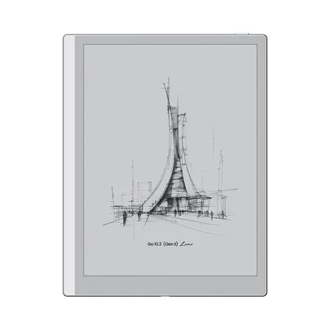 Onyx BOOX GO 10.3 (Gen.2) LUMI weiß / E-Book-Reader / 10,3" / E-Ink / 64 GB / Bluetooth / WLAN / Android 15