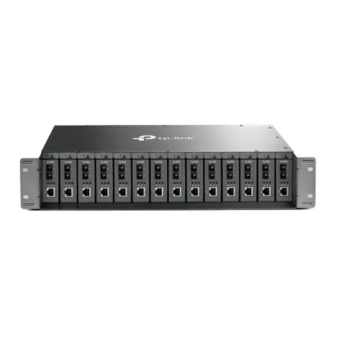 TP-LINK TL-MC1400 / Rack-Chassis mit 14 Steckplätzen