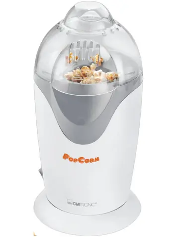 Clatronic PM 3635 / Popcornmaschine / 1200 W / Weiß