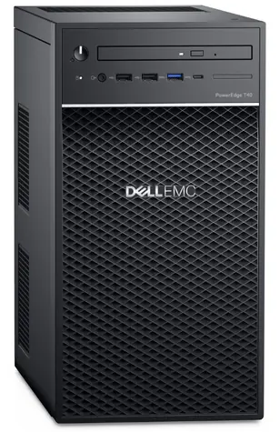DELL PowerEdge T40 / Intel Xeon E-2224G 3,5 GHz / 8 GB / 2x 2 TB SATA / 1x 300 W / GLAN / DVD / 3YNBD