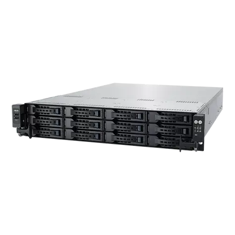Asus RS520-E9-RS12-E Server schwarz / Intel Xeon Scalable / 2x LGA3647 / 16x DDR4 / 12x SATA / LAN / USB / 2U