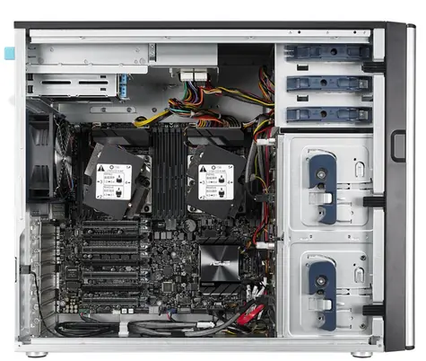 Asus TS700-E9-RS8 / Intel Xeon / 2x LGA 3647 / 12x DDR4 / 8x 3,5" / 1300 W / LAN