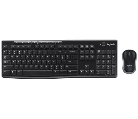 Logitech Wireless Desktop MK270 / kabelloses Tastatur- und Mausset / UK-Version