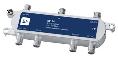ITS Hub 1/6 durch für DC, 5-2400 MHz