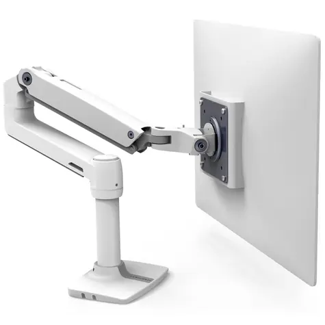 Ergotron LX Tischhalterung mit LCD-Arm, weiß / Tischhalterung mit Arm für LCD-Bildschirme bis zu 32 Zoll