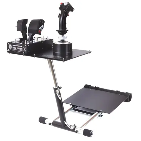 Wheel Stand Pro DELUXE V2 Joystick-Ständer für Thrustmaster HOTAS WARTHOG Saitek X55 & Saitek X52