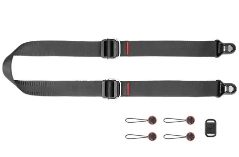 Peak Design Slide Lite Black (schwarz) - Schnellverschlussgurt für Kameras