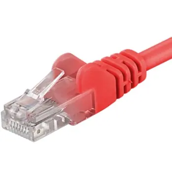 PremiumCord UTP CAT5E 1,5m rot / Patchkabel / RJ45-RJ45