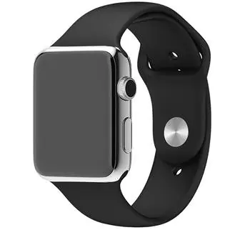 Tactical Silikonarmband für Garmin Vivoactive 3 (20 mm Schnellverschluss) schwarz