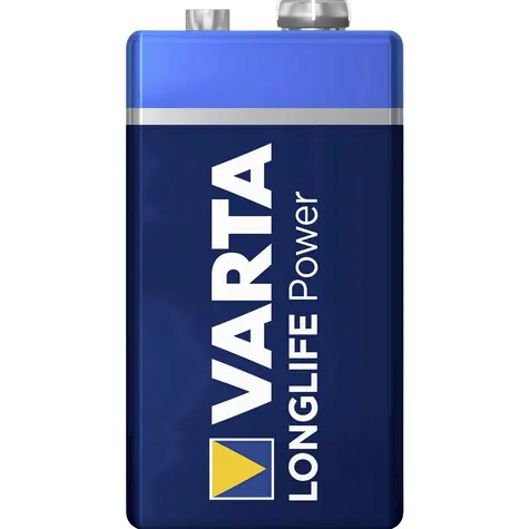 Varta High Energy Batterie 6LR61 / 9,0V / 550 mAh / Alkaline / 1 Stück / im Blister