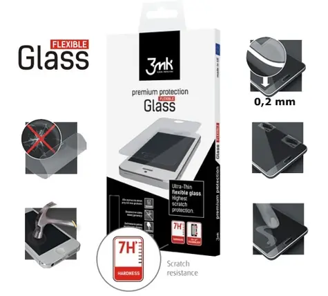 3mk FlexibleGlass gehärtetes Glas für XIAOMI Redmi Note 8T