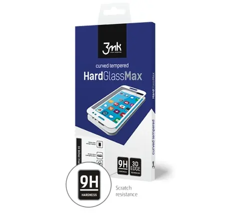 3mk HardGlass gehärtetes Glas MAX für Samsung Galaxy S10 (SM-G973) schwarz