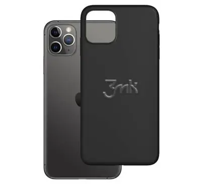 3mk Matt Case Schutzhülle für Apple iPhone 11 Pro Max, schwarz