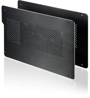 RAIJINTEK Seitenschienen für RAIJINTEK Ophion schwarz / Aluminium / 2 Stk