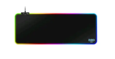 Connect IT NEO RGB L schwarz / Tastaturpad / RGB / 800 x 300 x 3 mm