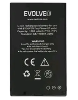 Evolveo Original-Akku für EasyPhone XD EP-600 / 1000 mAh