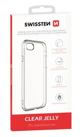 Swissten CLEAR JELLY Hülle für Apple iPhone 12 mini transparent