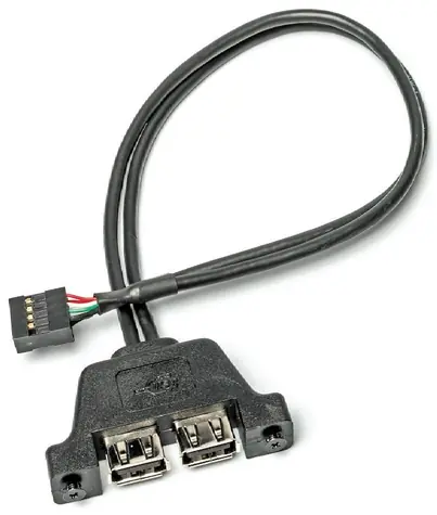 ASRock Reduzierstück USB 2.0 (9-polig) auf 2 x USB 2.0 / für DeskMini 310