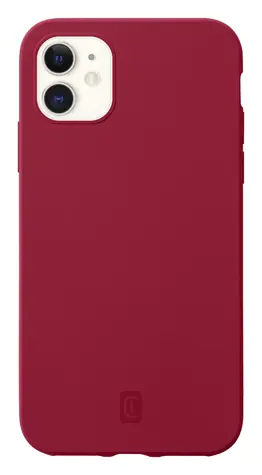 CellularLine Sensation Schutzhülle aus Silikon für Apple iPhone 12 mini rot
