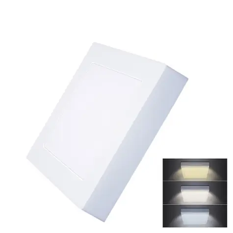Solight WD171 LED-Minipanel CCT montiert 12W / 900lm / 3000K-6000K / quadratisch