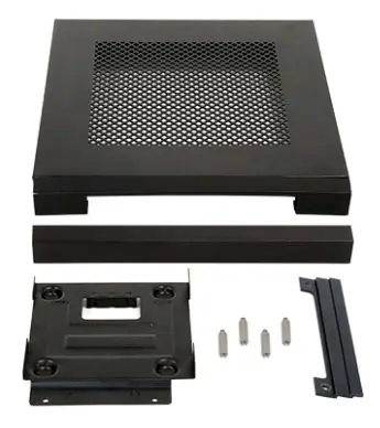 Chieftec MK-35DV Kit 1x 2,5"&3,5" HDD und schlanker DVD-Käfig für Schrank IX-01B