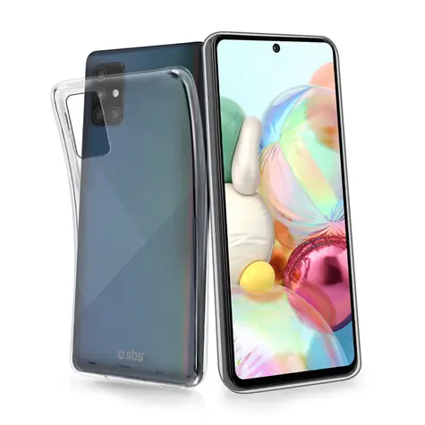 SBS Skinny Hülle für Samsung Galaxy A72 transparent