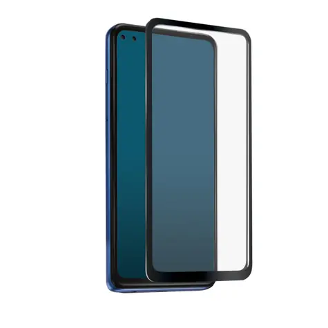SBS Full Cover Tempered Glass für Motorola Moto G 5G PLUS schwarz