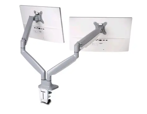 Kensington Zweiarmige SmartFit-Monitorhalterung weiß / 13" bis 32" / bis 9 kg / Höhe 170-505 mm