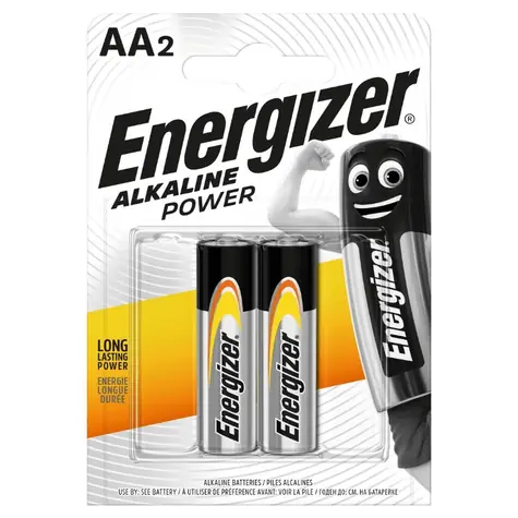 Energizer Alkaline Power Batterie - Pencil AA 2 Stk