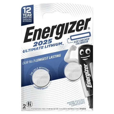Energizer Ultimate Lithium - CR2025 2 Stk