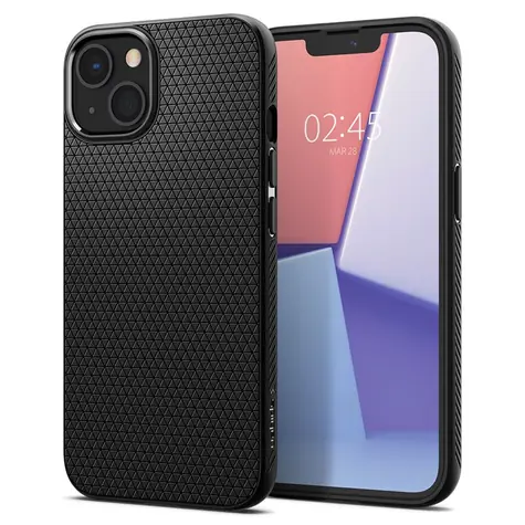 Spigen Liquid Air Rückseite für Apple iPhone 13 Mini schwarz