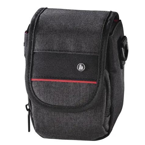 HAMA Valletta 90 / Tasche für kleine Digitalkameras und Camcorder / Tasche mit Klettverschluss verschließbar