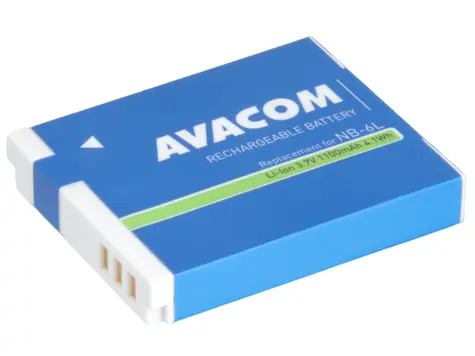 Avacom Ersatzakku Canon NB-6L / Li- ION / 3,7V / 1100mAh / 4,1Wh