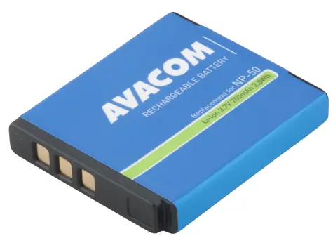 Avacom Ersatzakku Fujifilm NP-50 / Li- ION / 3,7V / 750mAh / 2,8Wh