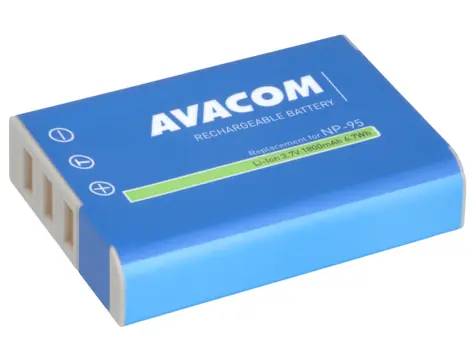 Avacom Ersatzakku Fujifilm NP-95 / Li- ION / 3,7V / 1800mAh / 6,7Wh
