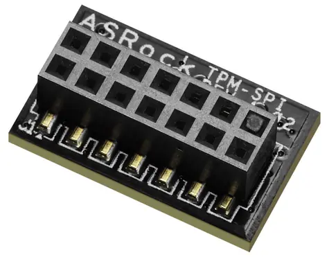ASRock TPM-SPI TPM-Modul / für ASRock -Motherboards mit X570-Chipsatz und höher
