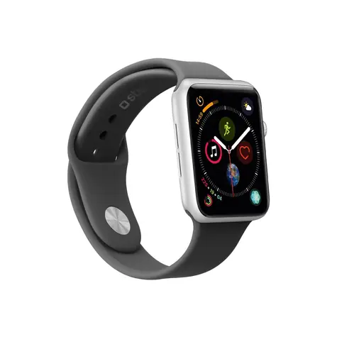 SBS-Armband für Apple Watch 40 mm, Größe (M - L), schwarz
