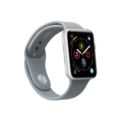 SBS-Armband für Apple Watch 40 mm, Größe (M - L), grau