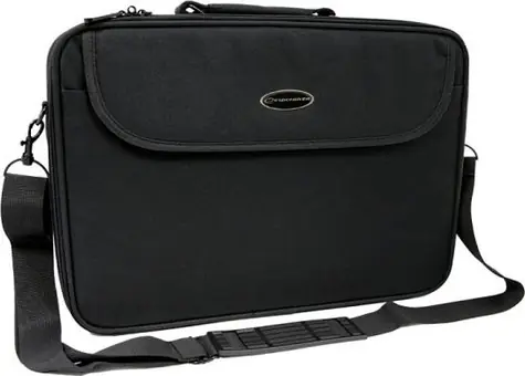 Esperanza ET103 CLASSIC+ 17" schwarz / Laptoptasche / 42 x 30,6 x 4,6 cm