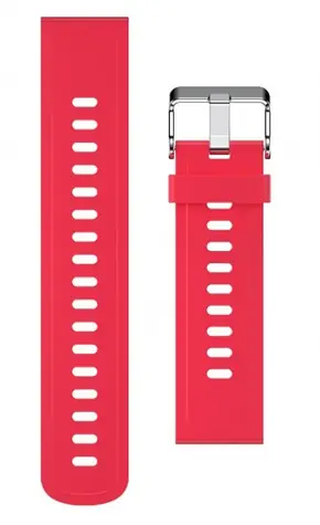 Aligator Silikonband 22mm rot / Restposten