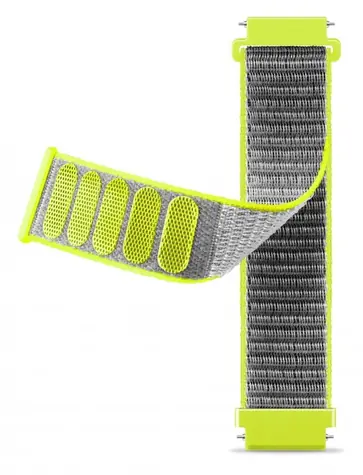 Aligator Nylonband 20 mm Limette