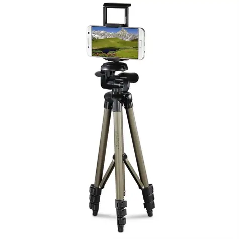 HAMA Stativset 106 3D + Halterung 2 in 1 für Smartphone & Tablet