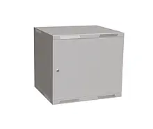 Solarix Wandfaltschrank SENSA LITE 9U 450mm - Blechtür / RAL 7035