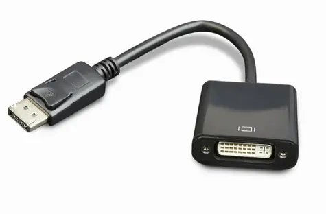 Gembird A-DPM-DVIF-002 DisplayPort (M) auf DVI(F) schwarz / 0,1 m