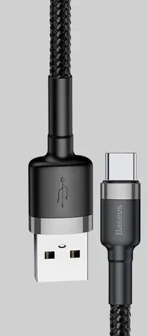 Baseus CAMKLF-AG1 Kabel USB-A auf microUSB schwarz / 0,5 m