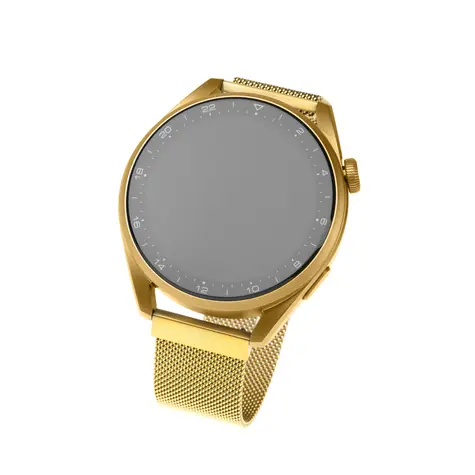 FIXED Mesh-Armband Edelstahl-Mesh-Armband mit einer Breite von 20 mm für eine goldene Smartwatch
