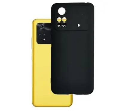 3mk Matt Case Schutzhülle für POCO M4 Pro schwarz